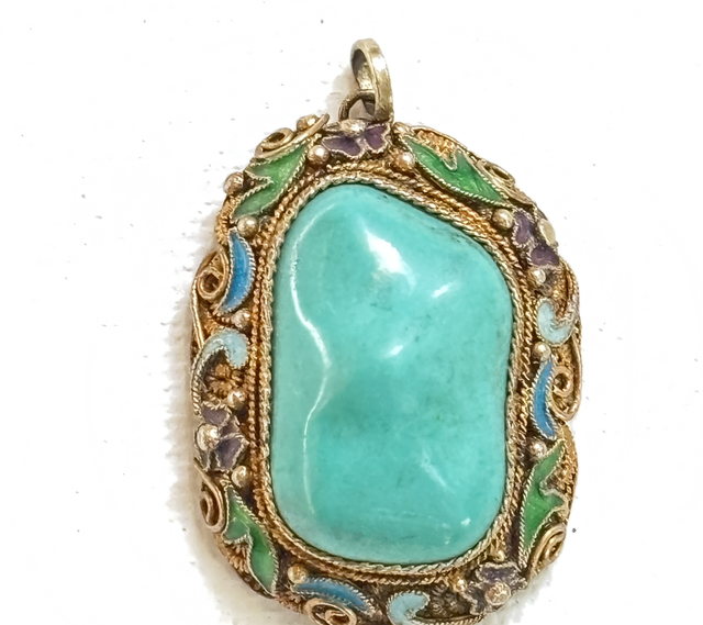 Cloisonné Anhänger Emaille 