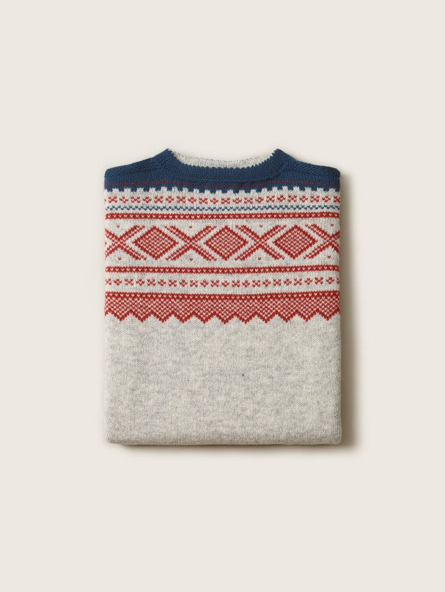 Marius Genser (Traditional) Light Grey/RustRed - Ladies