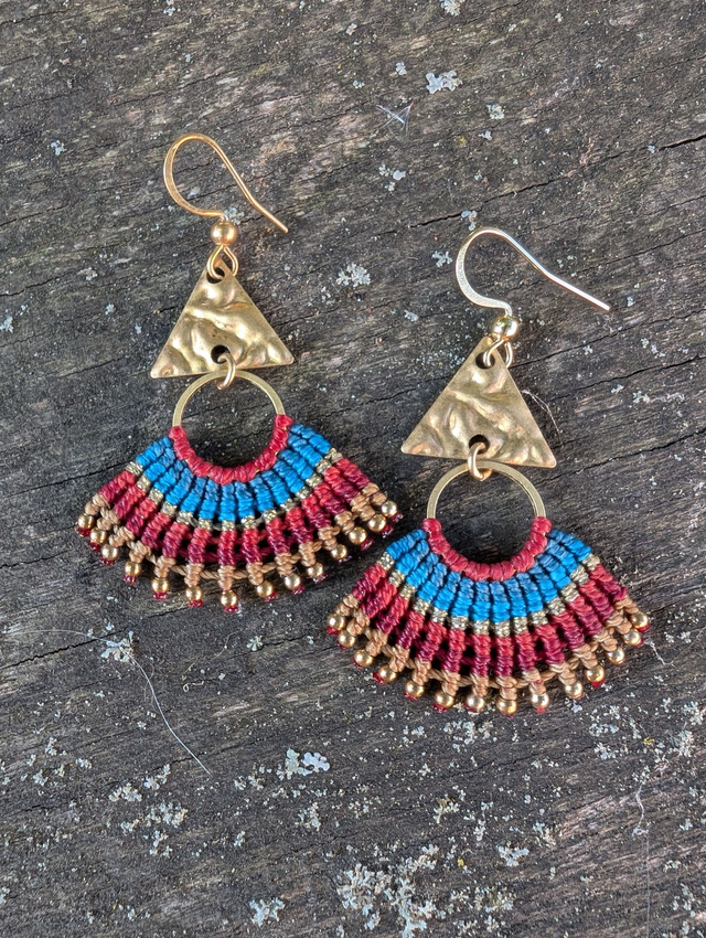 Boucles d'oreille INCA