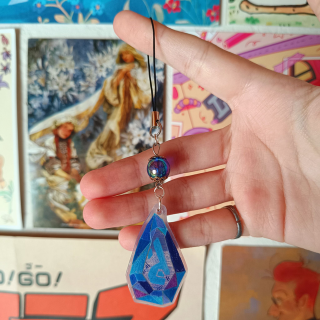 Jayce's rune phone charms