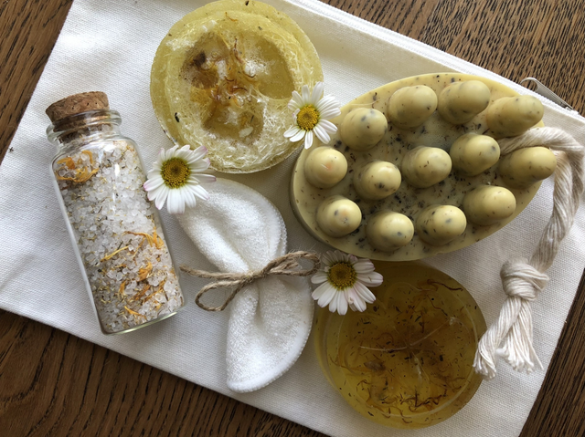 Premium Botanical Eco Friendly Self-Care Calming Gift Set