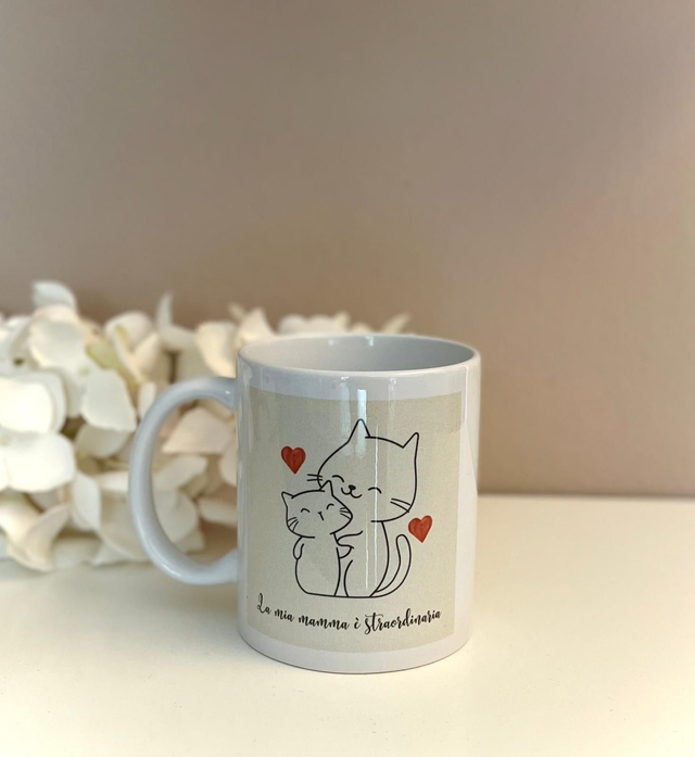 Tazza "La mia mamma è straordinaria"