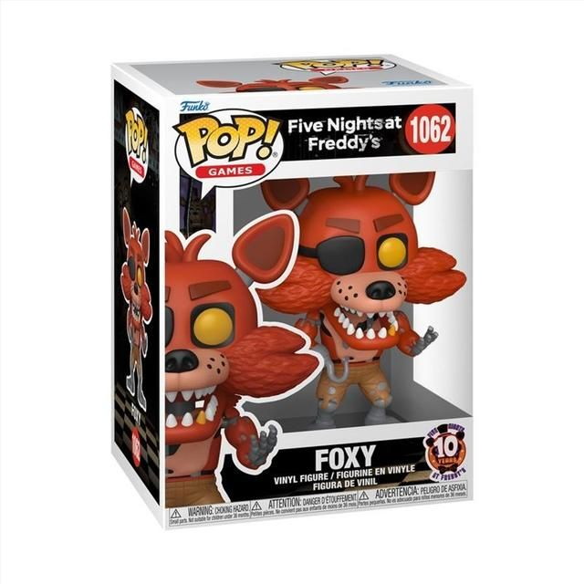 Funko Five Nights At Freddy's POP! Vinyl Figure 10th Anniversary - Foxy 9 Cm