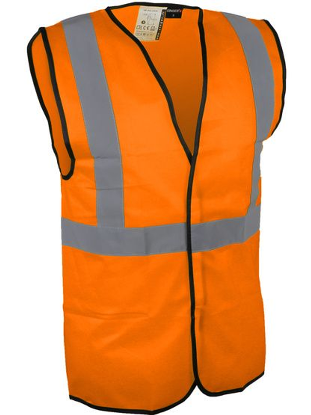 GILET HAUTE VISIBILITE ORANGE 