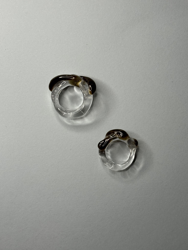 BARRO - GLASS RING