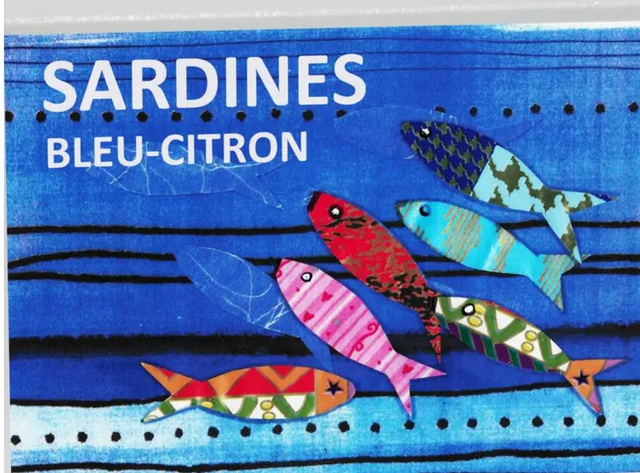 COLLECTOR - SARDINES BLEU-CITRON