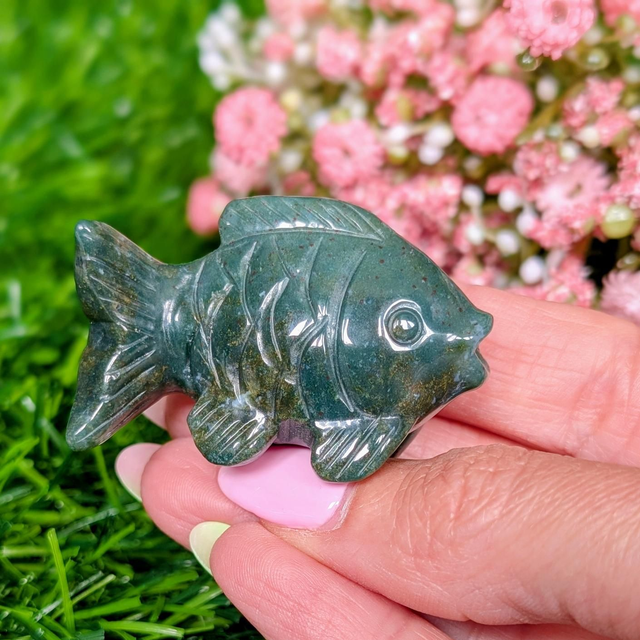 Moss Agate Fish 🐟