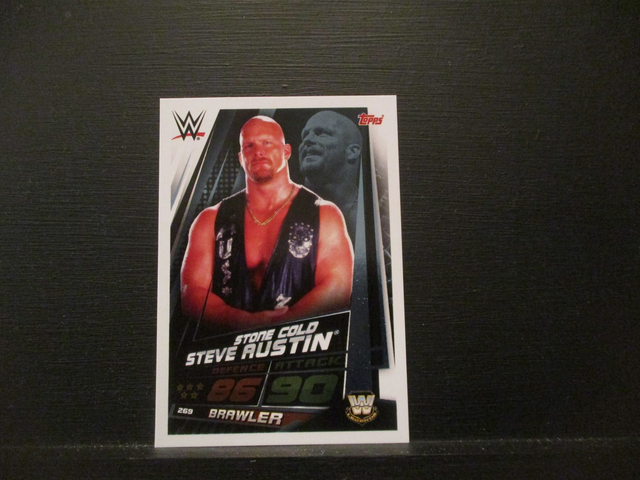 Stone Cold Steve Austin - Stars Of The Show Slam Attax Universe Original Trading Card #269