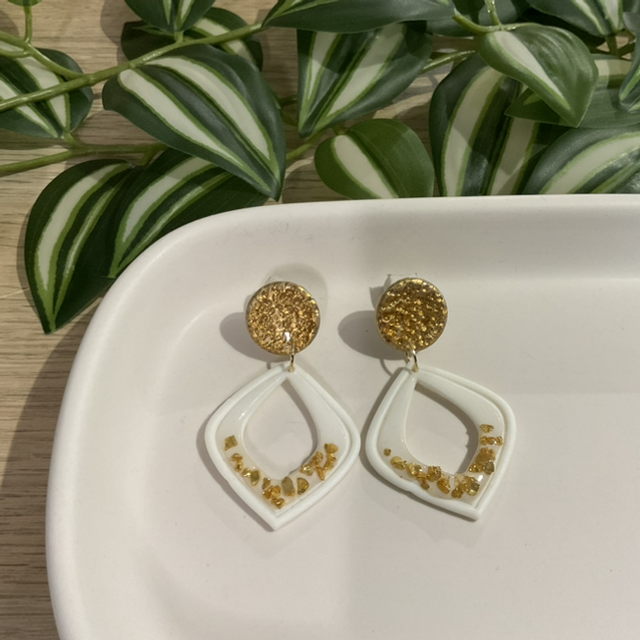 Traumspuren: Ohrstecker mit Anhänger #0616