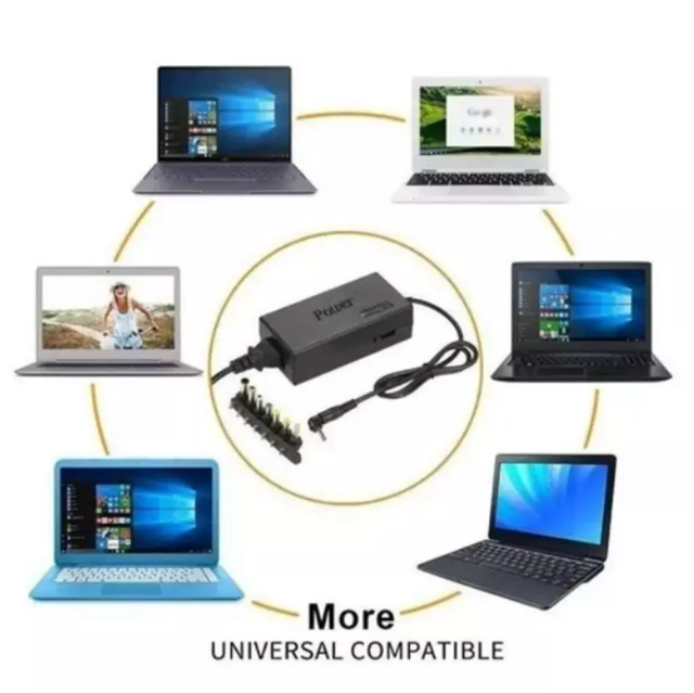 Fonte Carregador Universal Notebook Laptop Computador 120W
