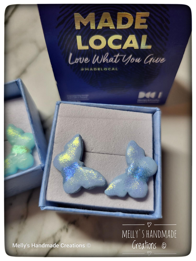 Butterfly Stud Earrings