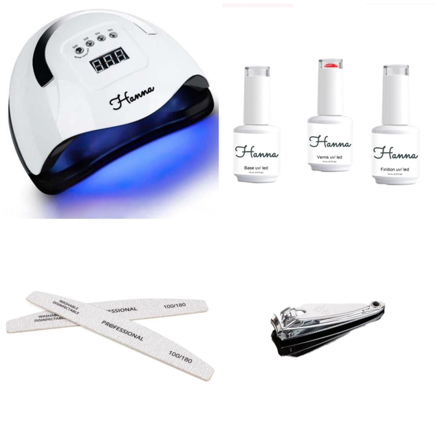 Kit complet vernis semi permanent
