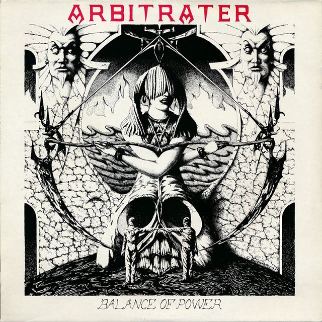 ARBITRATER : Balance of Power - 1991 (press 2023) Black LP