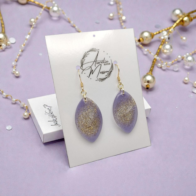 Boucles d'oreilles "Salvia"