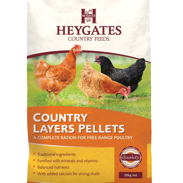 Heygates Country Layers Pellets 20kg