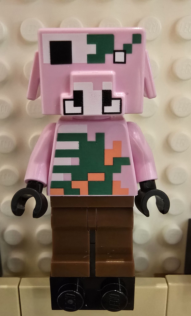 LEGO min192  Zombifiziertes Piglin Minifigur