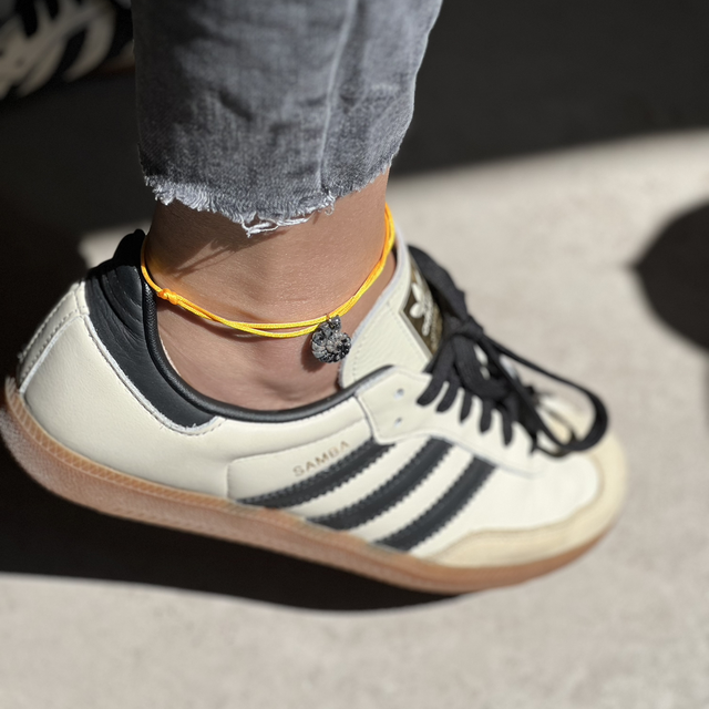 Bracelet de cheville d&#039;été cordon fait main à petit prix