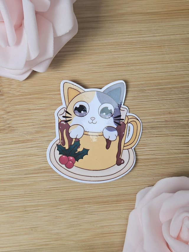 Hot Choco Cat | Sticker