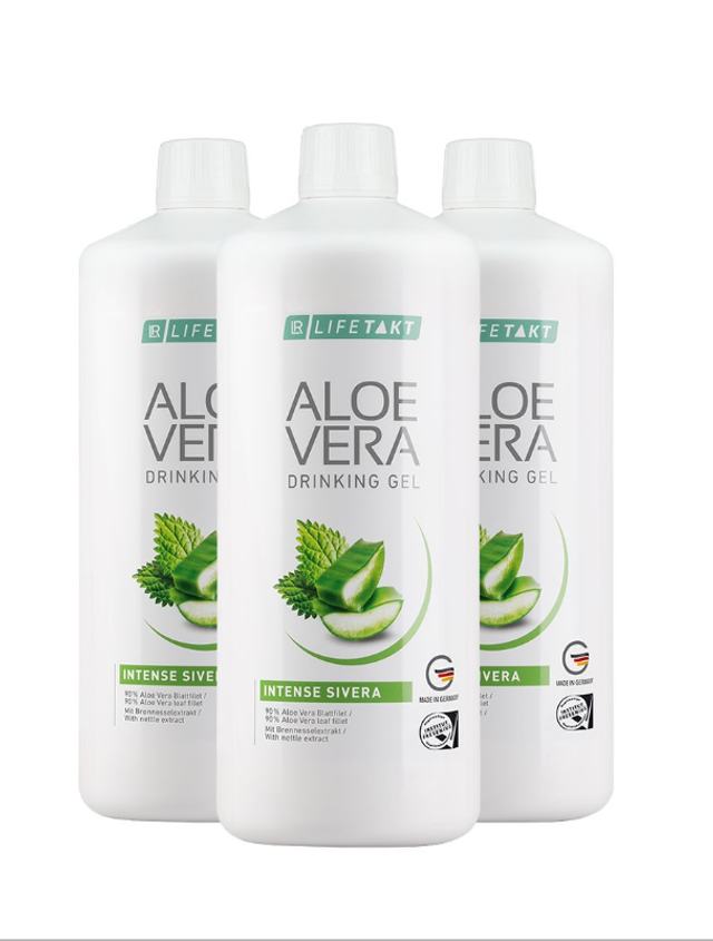 Aloe Vera Drinking Gel Intense Sivera en pack de 3