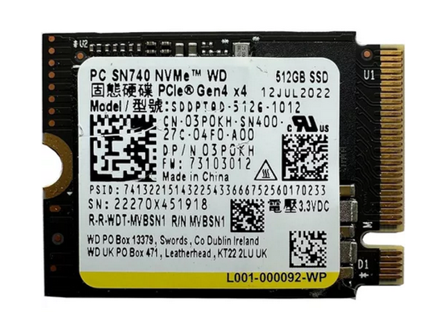 Disco solido M2 2230 Geb 4WD 1tera