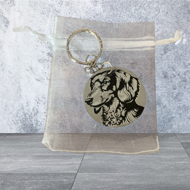 Aluminum Keyring - Dashound