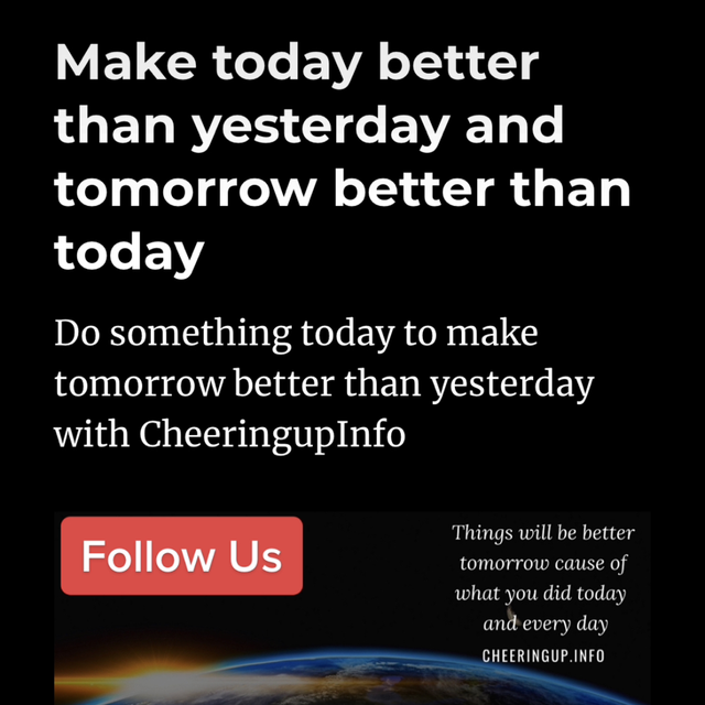 Live Well Today For Tomorrow 