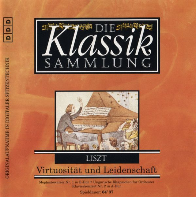 Liszt ‎– Virtuosität Und Leidenschaft Audio CD