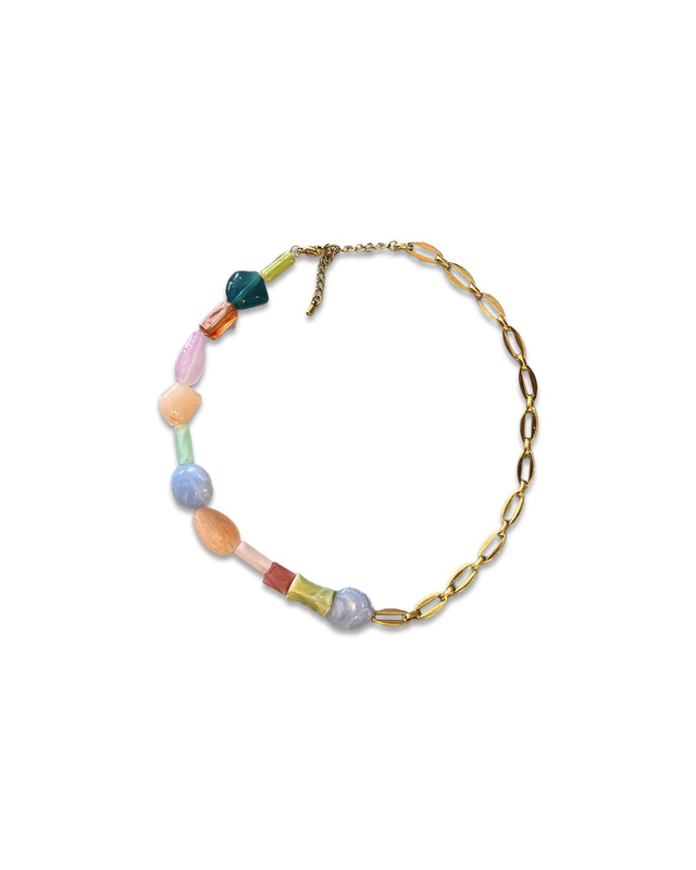 Mi-chaîne Mi-perles