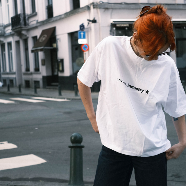 T-shirt cool kid marron