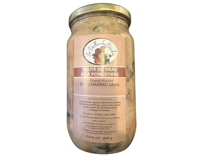 Sauté de veau à la forestière