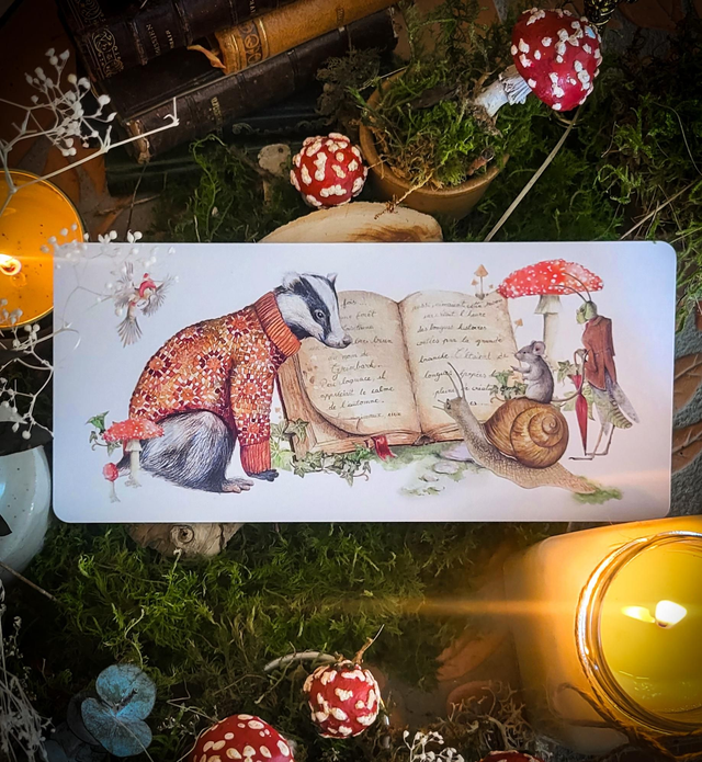 Carte - &quot;Les contes de Mr Blaireau&quot;