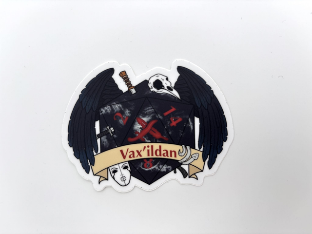 Dice Machina - Vax&#039;ildan inspired D20 