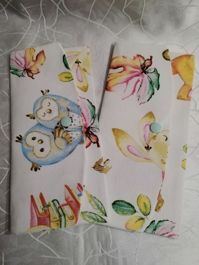 Erdei állatos textil boríték