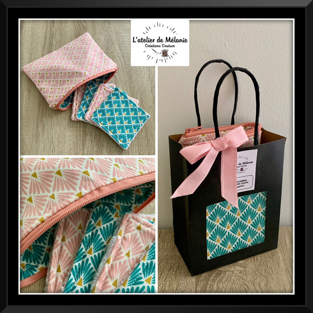 Coffret "Pochette et ses 4 lingettes"