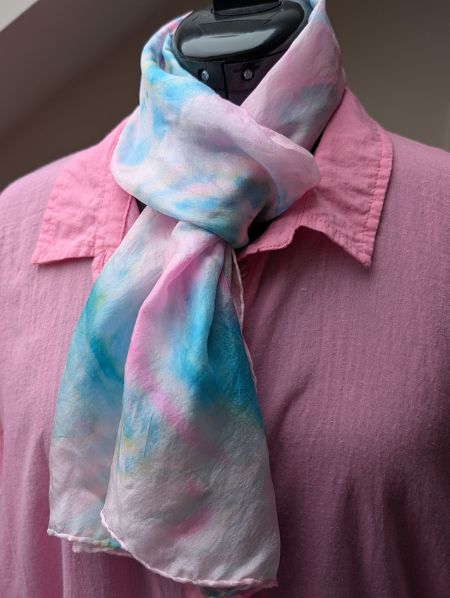 Paint Your Own Silk Scarf Workshop APRIL 17th 6pm - 8pm