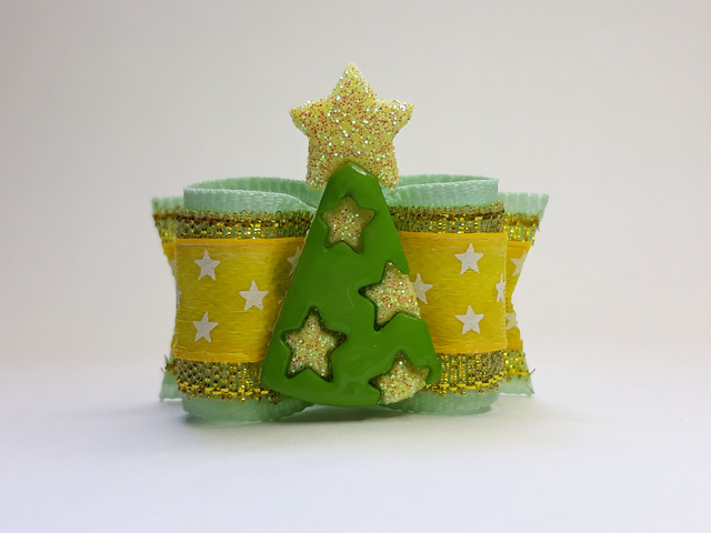 Noeud pour chien fantaisie-chapeau fée-anniversaire