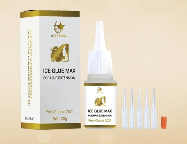 Colle professionnelle "Star Speed Ice" – Fixation invisible pour extensions et perruques