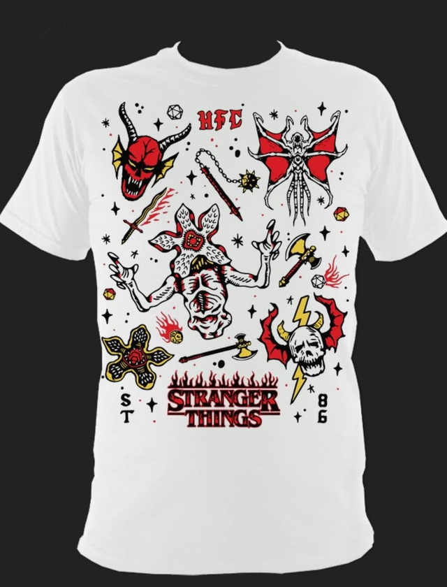 Stranger Things S4 Collage T-shirt