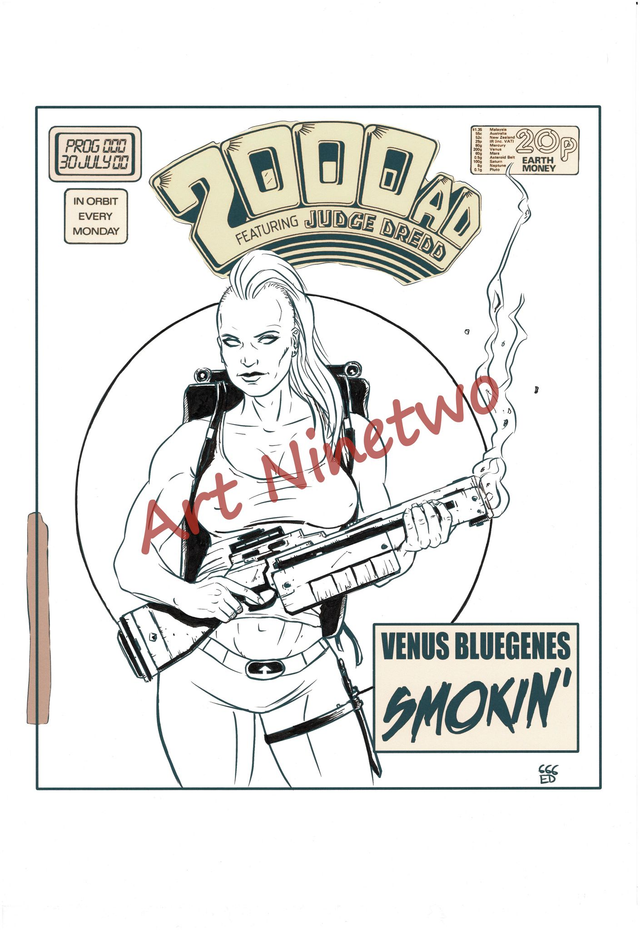 Venus Blue Genes - Retro style cover