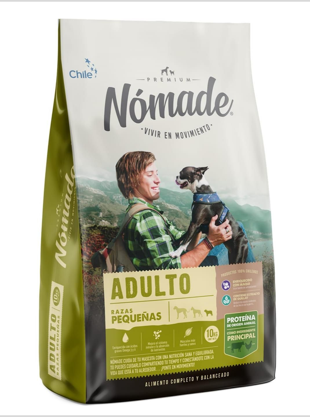 Nómade adulto raza pequeña 10kg 