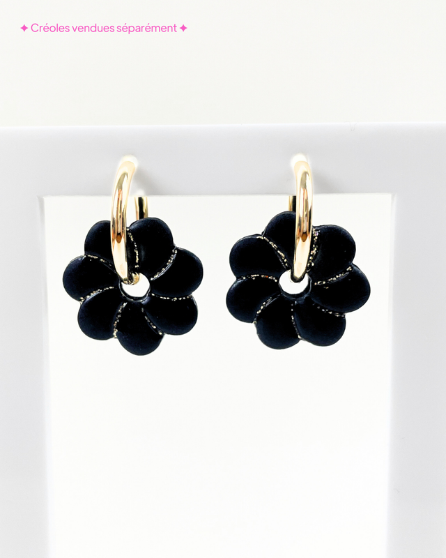 Pampilles &quot;Jenna&quot; - Noir velours