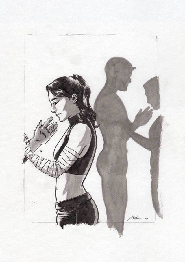 2023 - Murdocktober 16 - Regret - ORIGINAL, A5 (5.8x8.3)