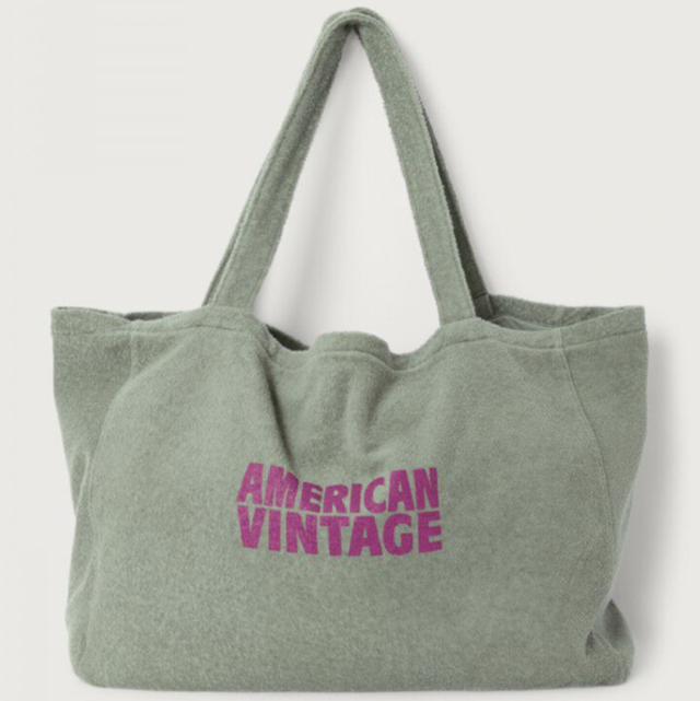 American Vintage Tote Bag Bobypark Clay
