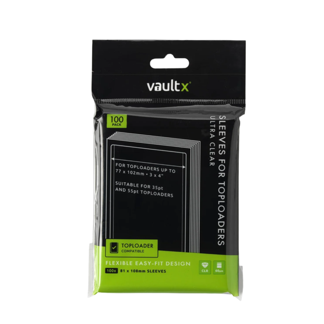 Vault X: Soft Sleeves for Toploaders