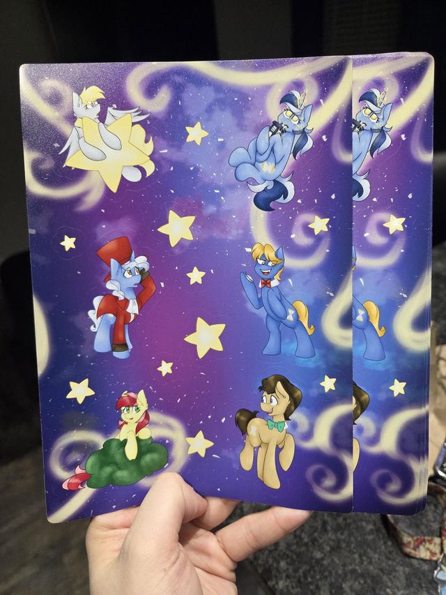 Doctor whooves gang sticker sheets 