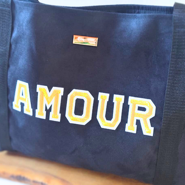 🌸Sac cabas Amour Noir🌸