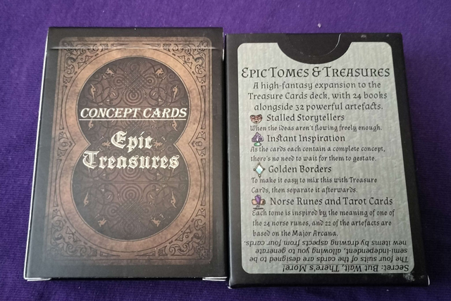 Epic Treasures (Fantasy Concept Cards)