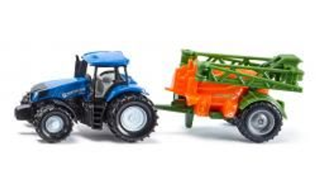 Siku 1668 tracteur New Hollande avec amazone 1:87