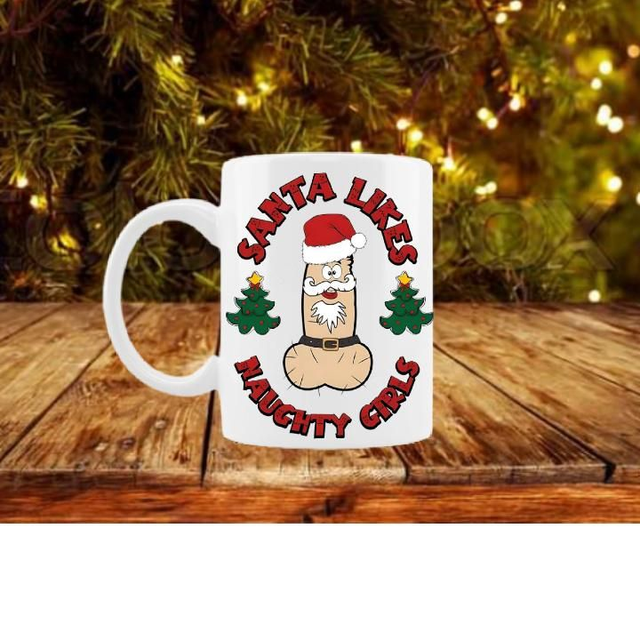 Rude Santa Mug