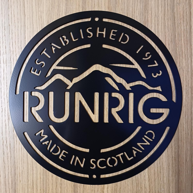 Steel Runrig Plaque